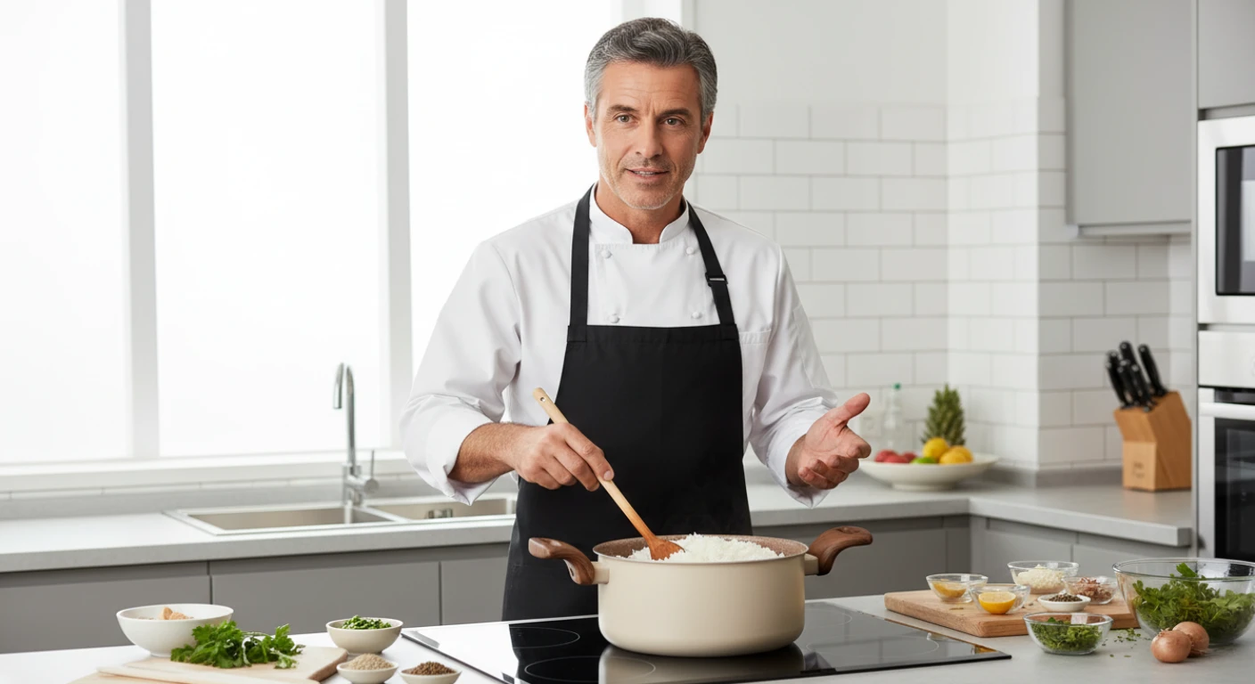 Panela para arroz certa melhora a eficiência do fogão