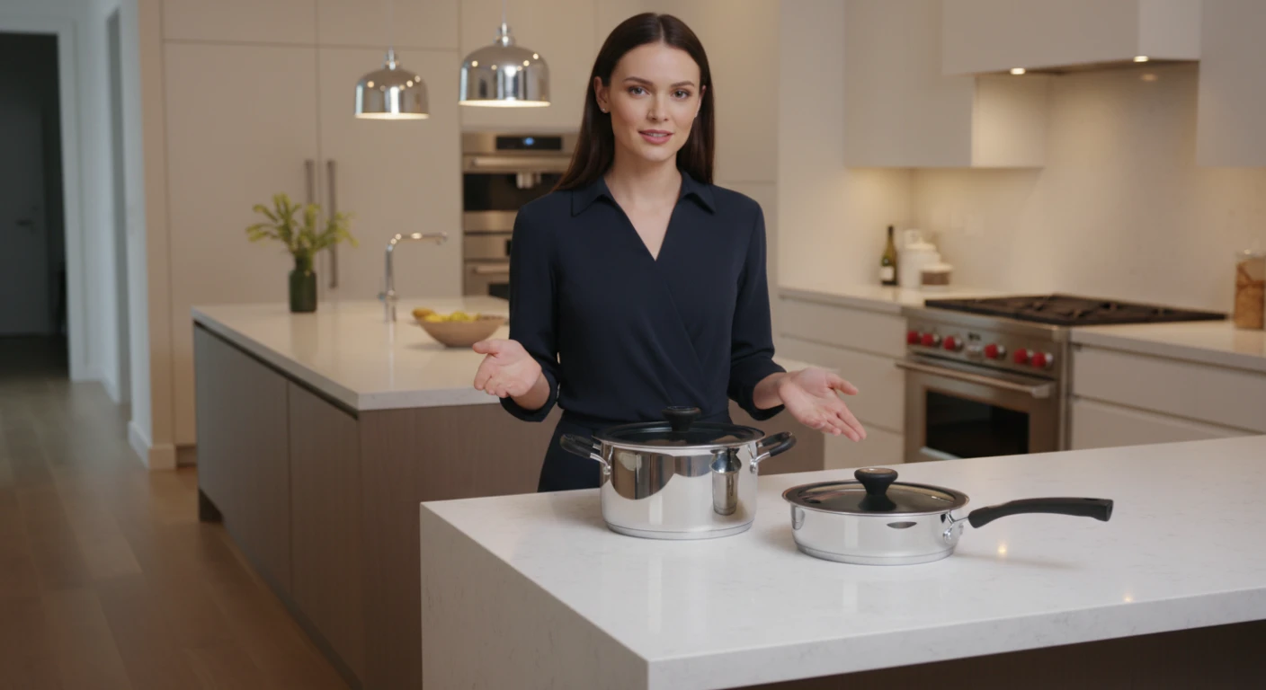 Panela para molho com controle de calor e consistência