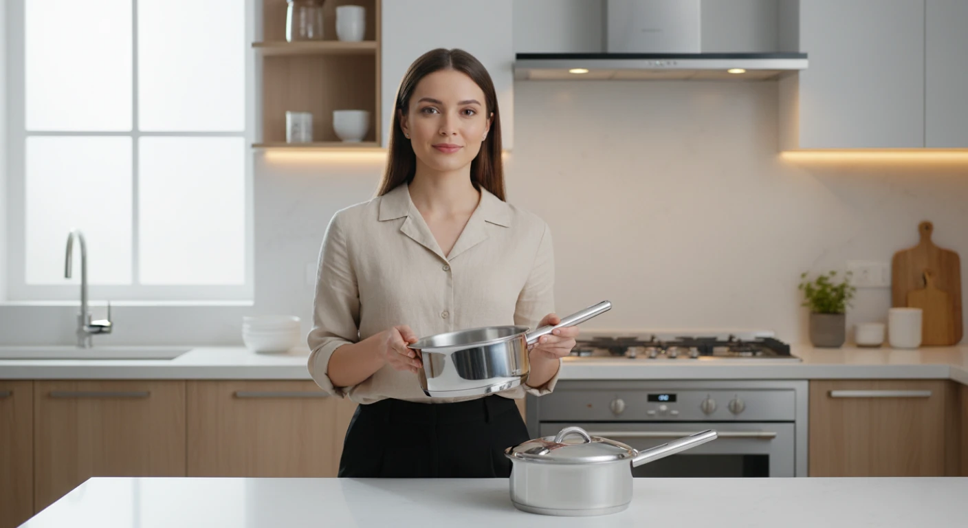 Comparativo panela tradicional e moderna para molhos