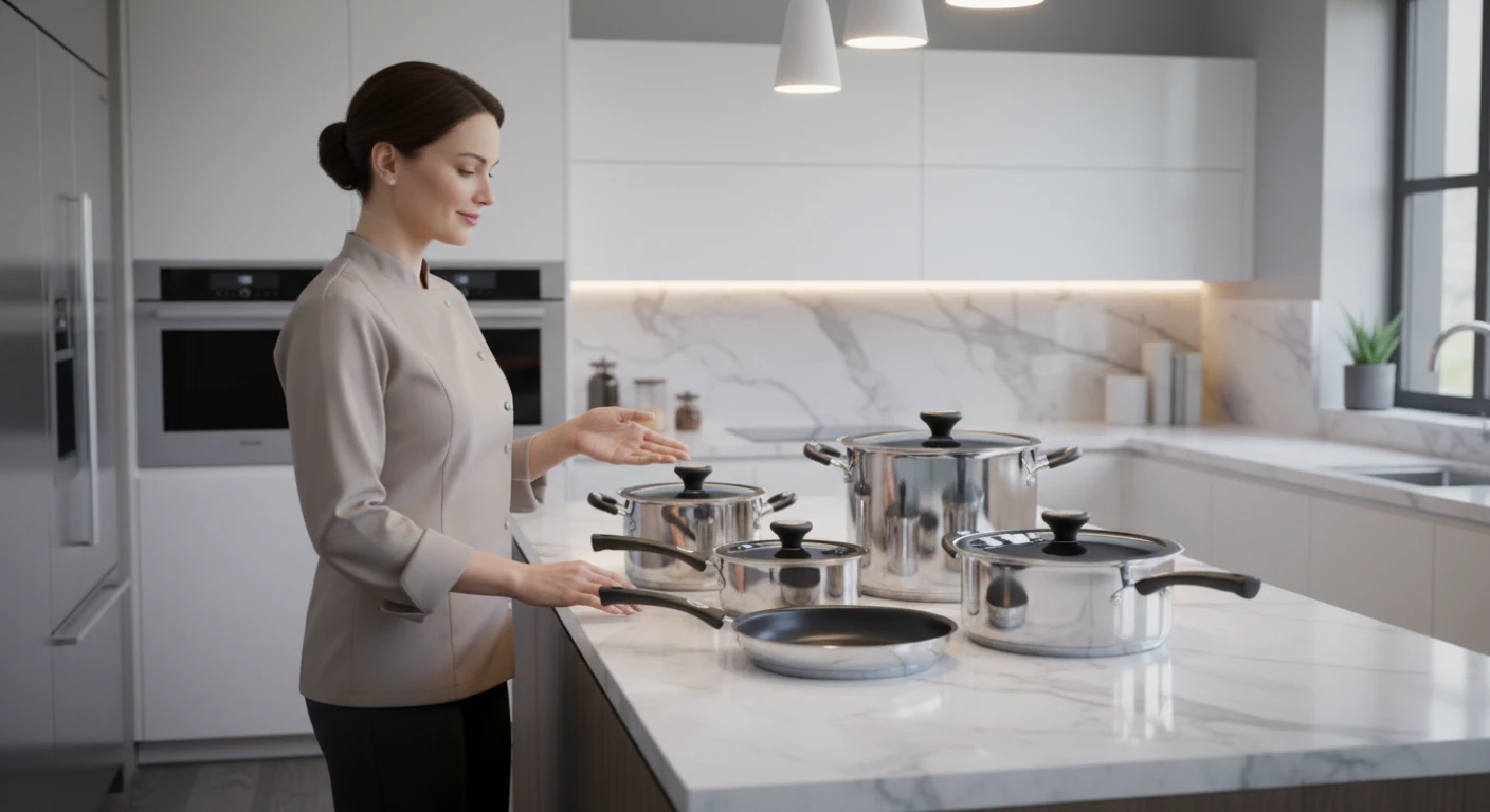 Panela para uso contínuo e controle progressivo do cozimento