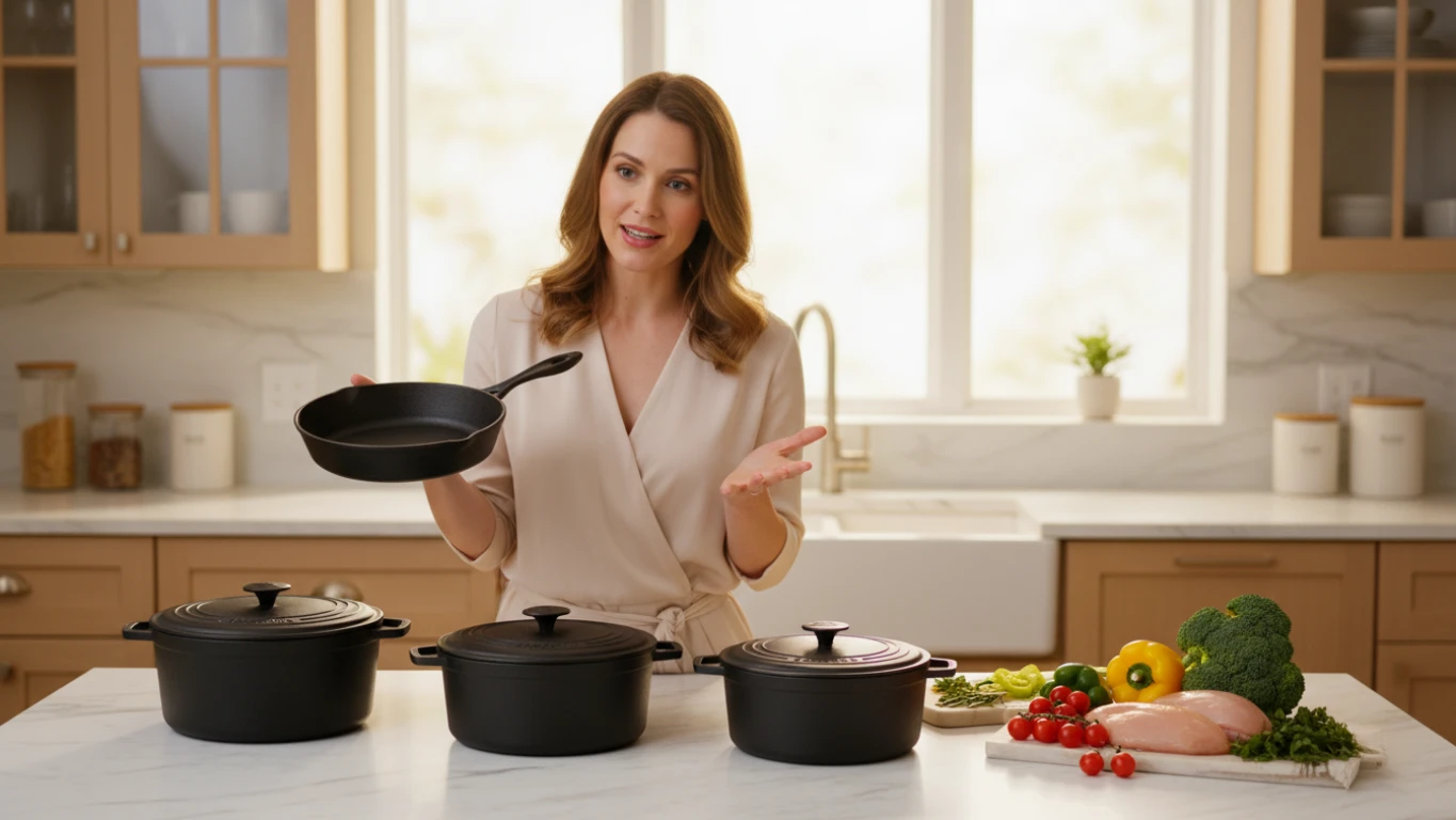 Cozimento contínuo e seguro com o material de panela ideal