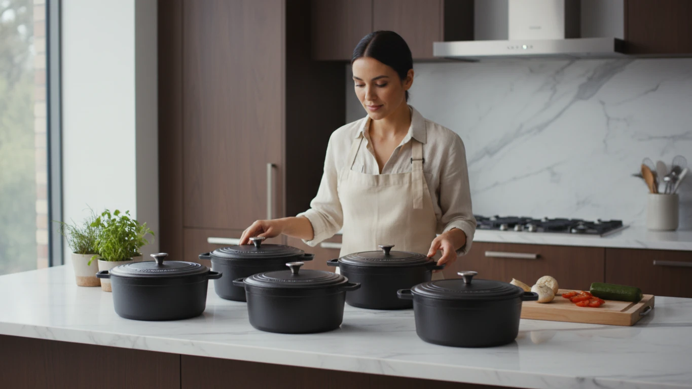 Execução precisa das receitas com a escolha correta do material da panela