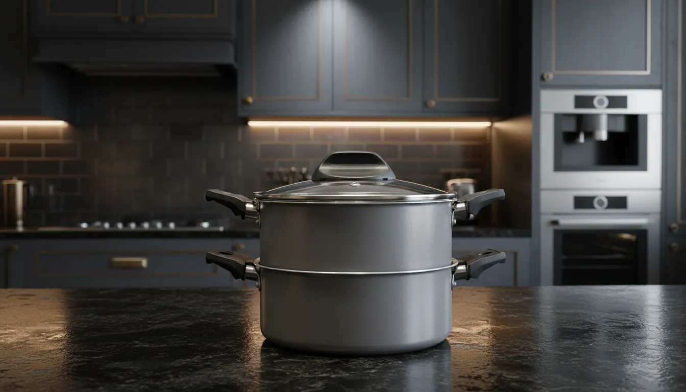 Panela a vapor reduz perdas nutricionais durante o cozimento