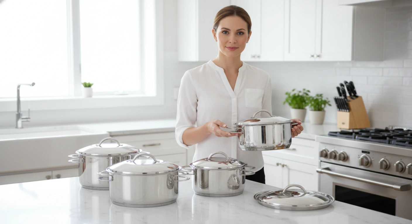 Panelas para massas com controle eficiente da fervura